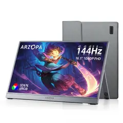преносим монитор Portable Monitor - Z1FC with Sleeve Bag - 16.1", 144Hz, IPS преносим монитор Portable Monitor - Z1FC with Sleeve Bag - 16.1", 144Hz, IPS