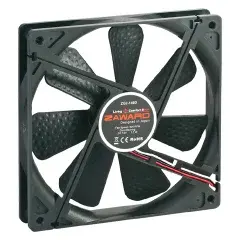 Golf II Fan 140mm ZG2-140D - black Golf II Fan 140mm ZG2-140D - black