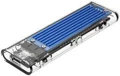 външна кутия за диск Storage - Case - M.2 NVMe M key - USB3.1 Type-C - TCM2-C3-BL външна кутия за диск Storage - Case - M.2 NVMe M key - USB3.1 Type-C - TCM2-C3-BL