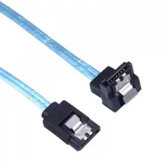Cable SATA3 90cm /w Lock, 1 Right angle - CPD-7P6G-BA90 Cable SATA3 90cm /w Lock, 1 Right angle - CPD-7P6G-BA90