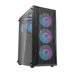 Case ATX - DK352 Black - 4 fans included Case ATX - DK352 Black - 4 fans included