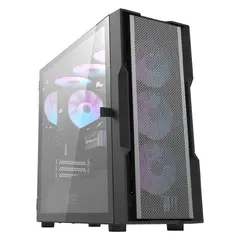 кутия Case ATX - DK431 Mesh Black - 4 fans included кутия Case ATX - DK431 Mesh Black - 4 fans included