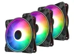 Fan Pack 3-in-1 3x120mm CF120 PLUS aRGB with controller Fan Pack 3-in-1 3x120mm CF120 PLUS aRGB with controller