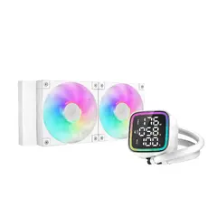 Water Cooling LD240 WH - LED Display, A-RGB Water Cooling LD240 WH - LED Display, A-RGB