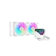 водно охлаждане Water Cooling LT240 WH - Addressable RGB, Infinity mirror design - LGA1851/AM5 водно охлаждане Water Cooling LT240 WH - Addressable RGB, Infinity mirror design - LGA1851/AM5