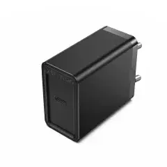 бързо зарядно Fast Charger Wall - QC4.0, PD3.0 Type-C, 20W Black - FADB0 бързо зарядно Fast Charger Wall - QC4.0, PD3.0 Type-C, 20W Black - FADB0