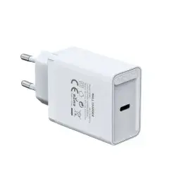 Fast Charger Wall - QC4.0, PD3.0 Type-C, 30W White - FAIW0 Fast Charger Wall - QC4.0, PD3.0 Type-C, 30W White - FAIW0