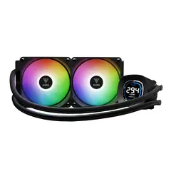 Water Cooling 240mm - AURA GL240 DIGITAL - Digital Display, aRGB Water Cooling 240mm - AURA GL240 DIGITAL - Digital Display, aRGB