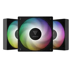 Комплект вентилатори Fan Pack 3-in-1 3x120mm - NOTUS M1-1203 ARGB, Swappable Fan Blades (Reverse Fan Blades Included), A-RGB Комплект вентилатори Fan Pack 3-in-1 3x120mm - NOTUS M1-1203 ARGB, Swappable Fan Blades (Reverse Fan Blades Included), A-RGB