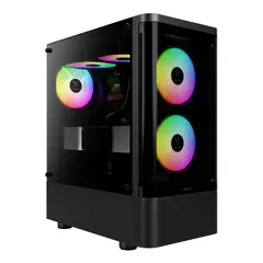 Case ATX - TALOS E3 CG - 3 x 120 mm A-RGB, Curved Glass Case ATX - TALOS E3 CG - 3 x 120 mm A-RGB, Curved Glass