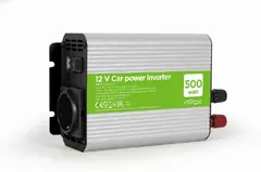 Car power inverter - EG-PWC500-01 - 500W, USB-A Car power inverter - EG-PWC500-01 - 500W, USB-A
