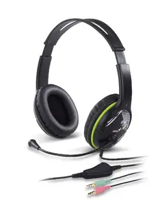 Headset HS-400A - 3.5 mm, Mic, Black/Green Headset HS-400A - 3.5 mm, Mic, Black/Green