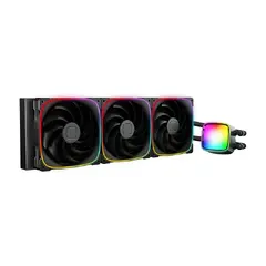 Water Cooling - Eskimo Pro 420 Black - Addressable RGB, LGA1851/AM5 Water Cooling - Eskimo Pro 420 Black - Addressable RGB, LGA1851/AM5