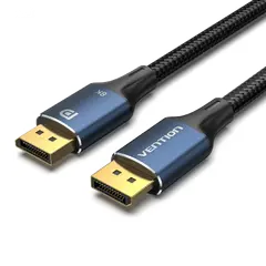 кабел Display Port 1.4 DP M / M 8K 1.5m - Cotton Braided, Blue Aluminum Alloy - HCELG кабел Display Port 1.4 DP M / M 8K 1.5m - Cotton Braided, Blue Aluminum Alloy - HCELG
