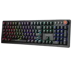 Употребяван продукт - геймърска механична клавиатура Gaming Keyboard Mechanical KG917 - 107 keys, Outemu Blue switches, Macros, Backlight - MARVO-KG91 Употребяван продукт - геймърска механична клавиатура Gaming Keyboard Mechanical KG917 - 107 keys, Outemu Blue switches, Macros, Backlight - MARVO-KG91