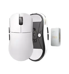 Разопакован продукт - професионална геймърска мишка INCA 8K - Wireless Gaming Mouse - White Разопакован продукт - професионална геймърска мишка INCA 8K - Wireless Gaming Mouse - White
