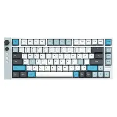 професионална геймърска механична клавиатура Professional Gaming Mechanical Keyboard JET 75 - 8K, Magnetic Gateron Jade Switches - White/Blue професионална геймърска механична клавиатура Professional Gaming Mechanical Keyboard JET 75 - 8K, Magnetic Gateron Jade Switches - White/Blue