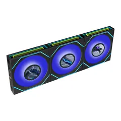 Комплект вентилатори Fan Pack 3-in-1 - SL-INF FLEX LCD - Black, Reverse Комплект вентилатори Fan Pack 3-in-1 - SL-INF FLEX LCD - Black, Reverse