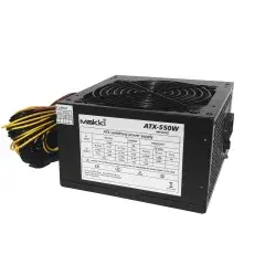 Употребяван продукт - захранване PSU 550W PFC Version 2 - MAKKI-ATX-550V2 Употребяван продукт - захранване PSU 550W PFC Version 2 - MAKKI-ATX-550V2