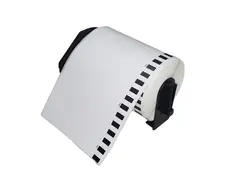 Brother DK-22246 - White Continuous Length Paper Tape 103mm x 30.48m, Black on White - MK-DK-22246 Brother DK-22246 - White Continuous Length Paper Tape 103mm x 30.48m, Black on White - MK-DK-22246