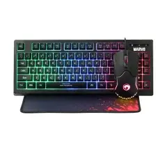 Геймърски комплект Gaming COMBO CM310 3-in-1 - Keyboard, Mouse 1000 Hz, Mousepad - MARVO-CM310 Геймърски комплект Gaming COMBO CM310 3-in-1 - Keyboard, Mouse 1000 Hz, Mousepad - MARVO-CM310