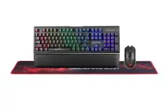 Gaming COMBO CM420 4-in-1 - Mechanical Keyboard, Mouse, Mousepad, Wristpad - MARVO-CM420 Gaming COMBO CM420 4-in-1 - Mechanical Keyboard, Mouse, Mousepad, Wristpad - MARVO-CM420