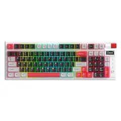 безжична механична геймърска клавиатура Wireless Gaming Mechanical keyboard Monka Storm KG991W - Bluetooth 5.0, 97 keys безжична механична геймърска клавиатура Wireless Gaming Mechanical keyboard Monka Storm KG991W - Bluetooth 5.0, 97 keys