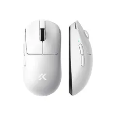 A7 V2 Ultra White - Wireless Gaming Mouse - Dual 8K, Omron Mechanical A7 V2 Ultra White - Wireless Gaming Mouse - Dual 8K, Omron Mechanical
