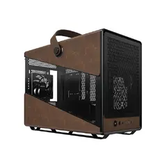 Open box item - Case mATX - Heritage PRO (B) - USB-C, Leather, 4 x 120 mm Fans Open box item - Case mATX - Heritage PRO (B) - USB-C, Leather, 4 x 120 mm Fans