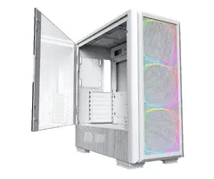 кутия SKY TWO GX, Mid-tower Case, TG, 3x140mm ARGB Fans, White кутия SKY TWO GX, Mid-tower Case, TG, 3x140mm ARGB Fans, White