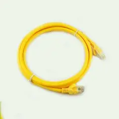 LAN UTP Cat5e Patch Cable - NP511B-YELLOW-0.5m LAN UTP Cat5e Patch Cable - NP511B-YELLOW-0.5m