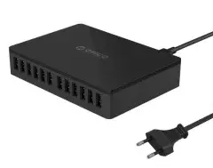 зарядно за стена Smart Desktop Charger 220V - 100W 12 port - DUB-12P-BK зарядно за стена Smart Desktop Charger 220V - 100W 12 port - DUB-12P-BK