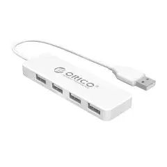 хъб USB2.0 HUB 4 port White - FL01-WH хъб USB2.0 HUB 4 port White - FL01-WH