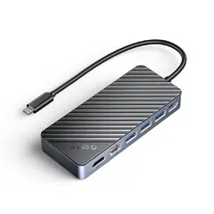 докинг станция Portable Docking station M.2 SATA/NVMe - HDMI, USB3.2-A x 1, USB-C (10Gbps) x 1,USB-C (PD100W), USB2.0-A x 2, LAN - OM28PR-G2-BK докинг станция Portable Docking station M.2 SATA/NVMe - HDMI, USB3.2-A x 1, USB-C (10Gbps) x 1,USB-C (PD100W), USB2.0-A x 2, LAN - OM28PR-G2-BK