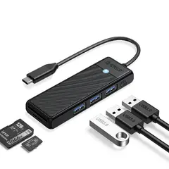 USB3.1 HUB Type-C - 3 x USB3.0, SD, TF - PAPW3AT-C3-015-BK USB3.1 HUB Type-C - 3 x USB3.0, SD, TF - PAPW3AT-C3-015-BK