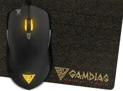 Gaming Mouse - OUREA E1 + PAD NYX E1 - 4000dpi, backlight, weight tunning Gaming Mouse - OUREA E1 + PAD NYX E1 - 4000dpi, backlight, weight tunning