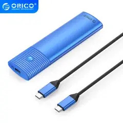 Storage - Case - M.2 NVMe M/B key 10 Gbps Blue - PWM2-G2 Storage - Case - M.2 NVMe M/B key 10 Gbps Blue - PWM2-G2