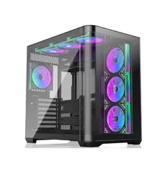 Case EATX - ATREUS BT7 Black - 7 x 120 mm Infinity Mirror ARGB Fans included Case EATX - ATREUS BT7 Black - 7 x 120 mm Infinity Mirror ARGB Fans included