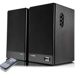 Speakers 2.0 HiFi SOLO6C wooden Remote 100W RMS Speakers 2.0 HiFi SOLO6C wooden Remote 100W RMS