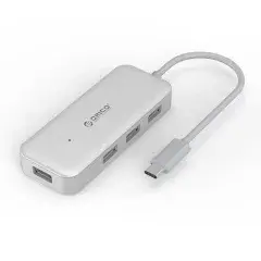 хъб USB3.0 HUB 4 port - Type C input - TC4U-U3-SV хъб USB3.0 HUB 4 port - Type C input - TC4U-U3-SV