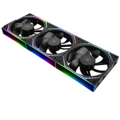 Комплект вентилатори Fan Pack 3-in-1 3x120mm - TL-M12QR x 3 - Reverse, Infinity Mirror, Daisy-Chain, A-RGB Комплект вентилатори Fan Pack 3-in-1 3x120mm - TL-M12QR x 3 - Reverse, Infinity Mirror, Daisy-Chain, A-RGB