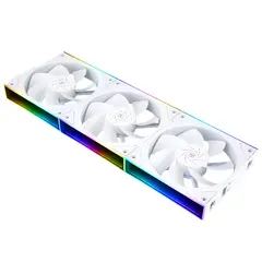 Комплект вентилатори Fan Pack 3-in-1 3x120mm - TL-M12QRW x 3 - White, Reverse, Infinity Mirror, Daisy-Chain, A-RGB Комплект вентилатори Fan Pack 3-in-1 3x120mm - TL-M12QRW x 3 - White, Reverse, Infinity Mirror, Daisy-Chain, A-RGB