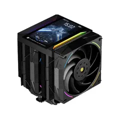 CPU Cooler Peerless Assassin 120 Vision MAX ARGB - Dual-Tower - 5 inch Display, LGA1851/AM5 CPU Cooler Peerless Assassin 120 Vision MAX ARGB - Dual-Tower - 5 inch Display, LGA1851/AM5