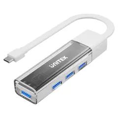 хъб USB-C/USB-A 3.0 HUB 4 port, Bi-Directional, Detachable Cable, White - H1319AWH01 хъб USB-C/USB-A 3.0 HUB 4 port, Bi-Directional, Detachable Cable, White - H1319AWH01