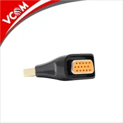адаптер Adapter DisplayPort DP M / VGA F Gold plated - CA333 адаптер Adapter DisplayPort DP M / VGA F Gold plated - CA333