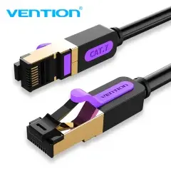 Кабел LAN SSTP Cat.7 Patch Cable - 0.5M Black 10Gbps - ICDBD Кабел LAN SSTP Cat.7 Patch Cable - 0.5M Black 10Gbps - ICDBD