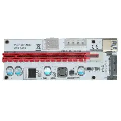Mining Riser/Extender PCI Express 1x to 16x v.8 - 270uf - MAKKI-SR138-270 Mining Riser/Extender PCI Express 1x to 16x v.8 - 270uf - MAKKI-SR138-270