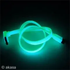 Cable SATA2 90° UV Green 45cm SATA2-45-GNUV Cable SATA2 90° UV Green 45cm SATA2-45-GNUV