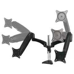 Стойка за монитор Desk Mount Dual Monitor Stand 4xUSB3.0 - Z2 3D Стойка за монитор Desk Mount Dual Monitor Stand 4xUSB3.0 - Z2 3D