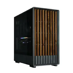 Case mATX - P10 NAMU BLACK - Wood, USB-C Case mATX - P10 NAMU BLACK - Wood, USB-C